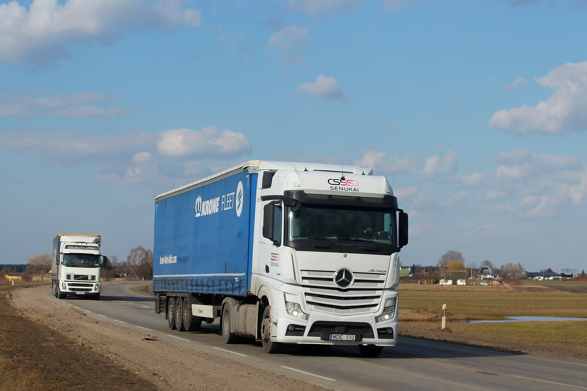 Литва, № MDE 332 — Mercedes-Benz Actros ('2011) 1845