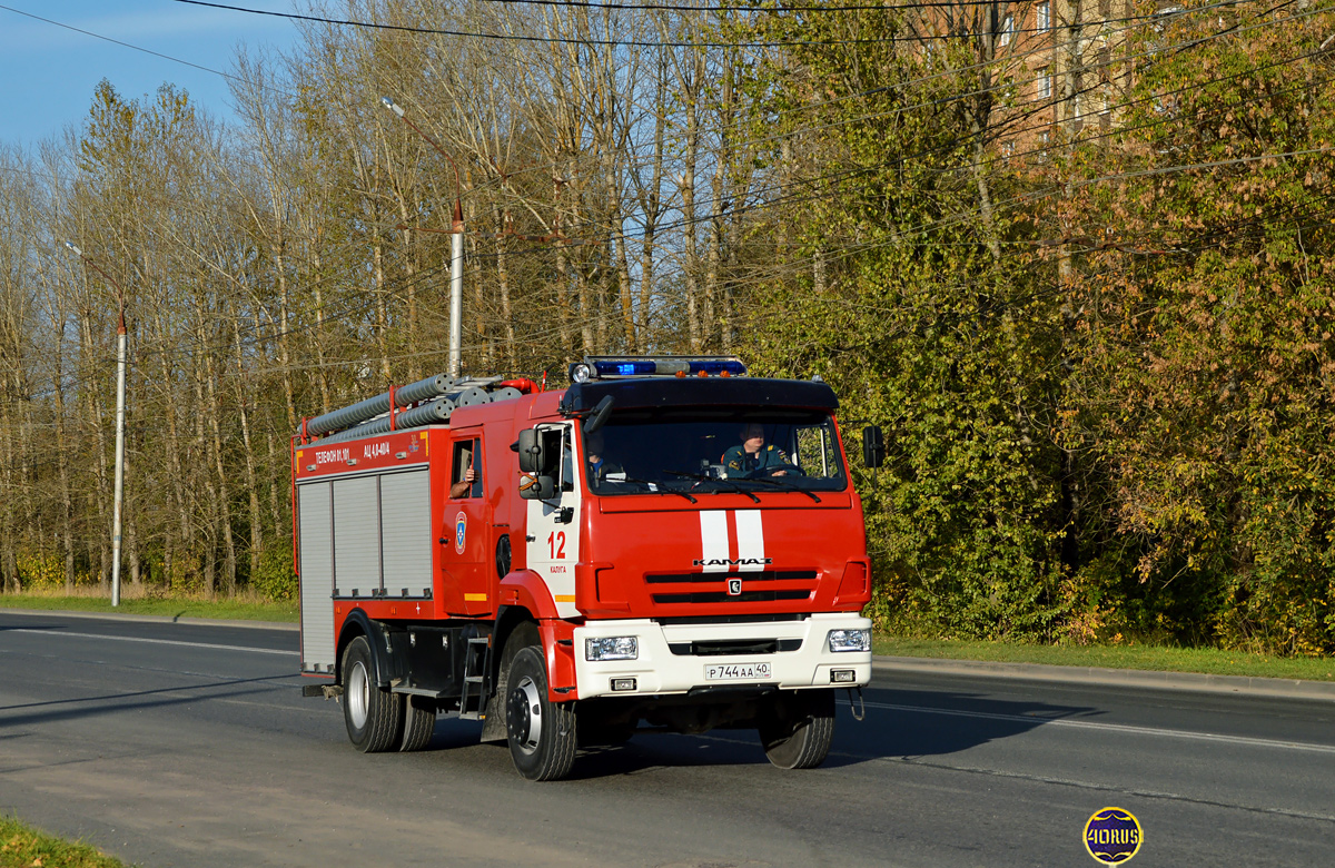 Калужская область, № Р 744 АА 40 — КамАЗ-43265-D5(66)