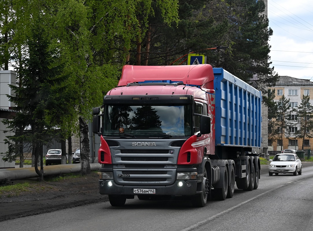 Кемеровская область, № С 576 ВМ 142 — Scania ('2004) P380