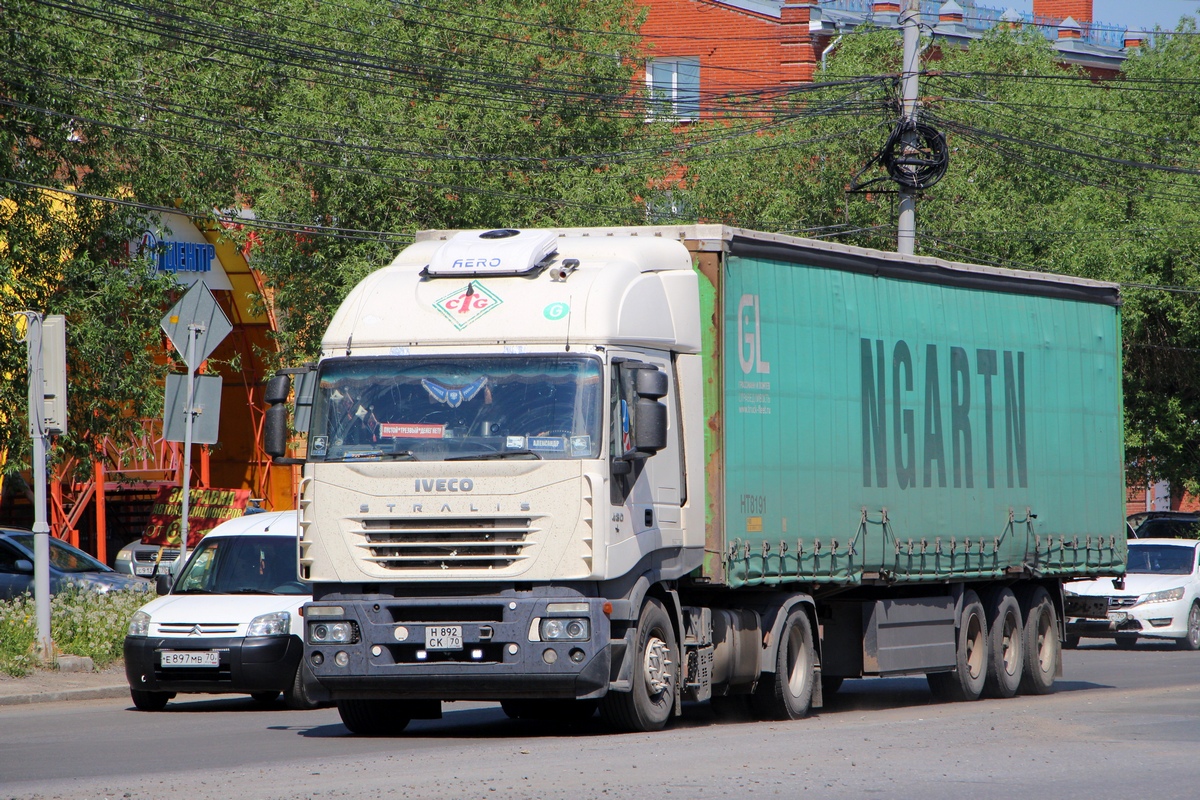 Томская область, № Н 892 СК 70 — IVECO Stralis ('2002)