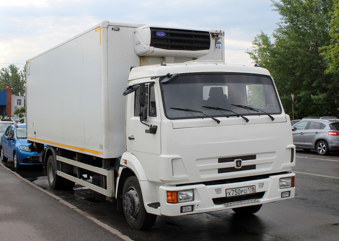 Санкт-Петербург, № Х 750 РО 178 — КамАЗ-4308-C4(25)