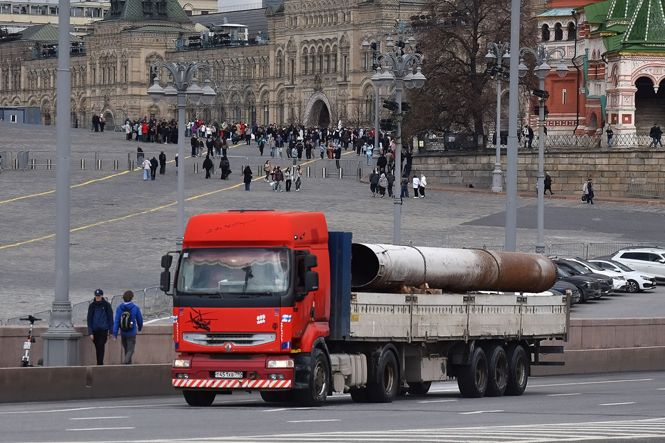 Московская область, № Т 451 ХВ 790 — Renault Premium ('1996)