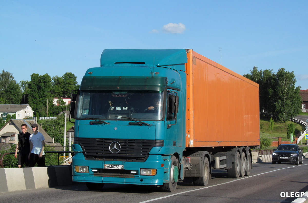 Витебская область, № АМ 0755-2 — Mercedes-Benz Actros ('1997)