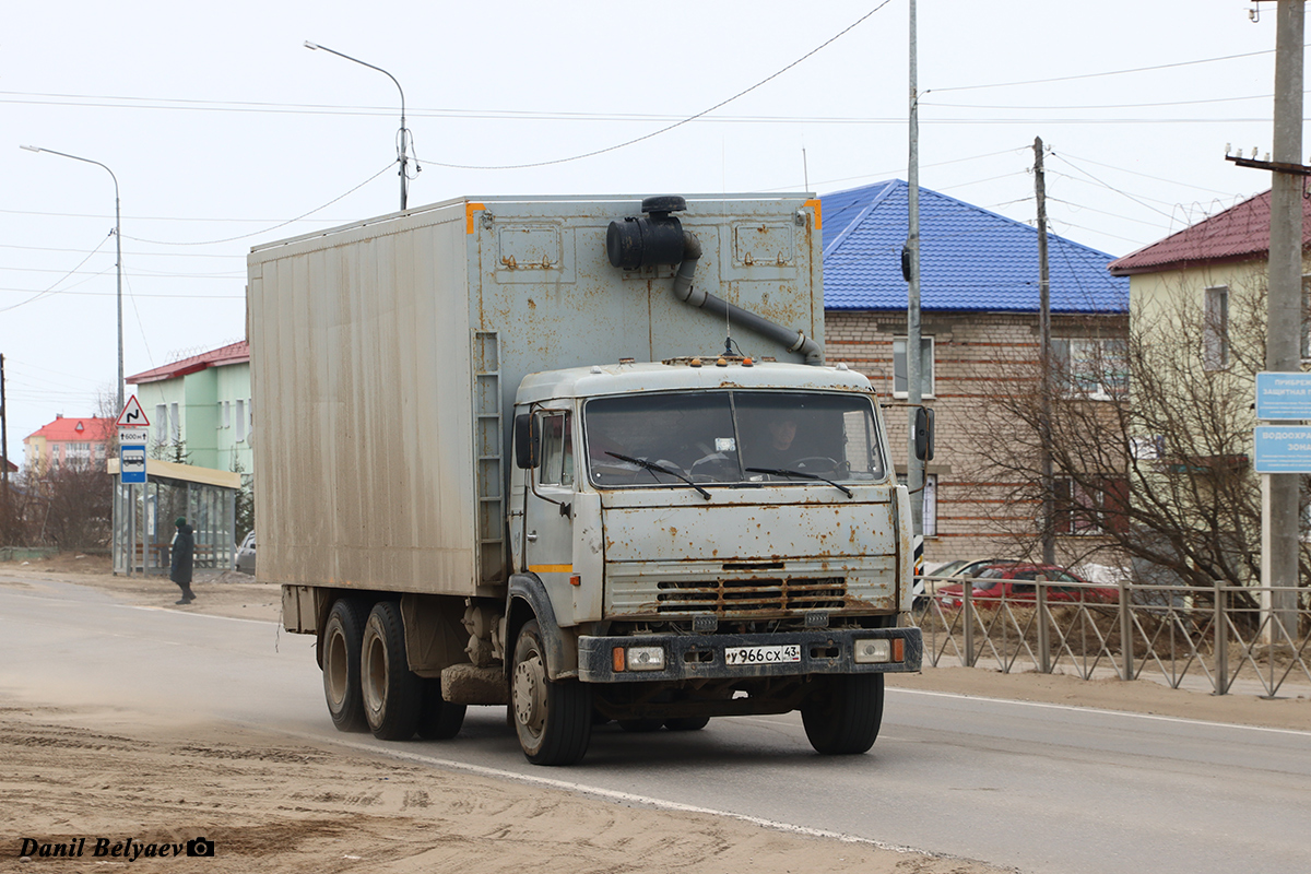 Кировская область, № У 966 СХ 43 — КамАЗ-53212
