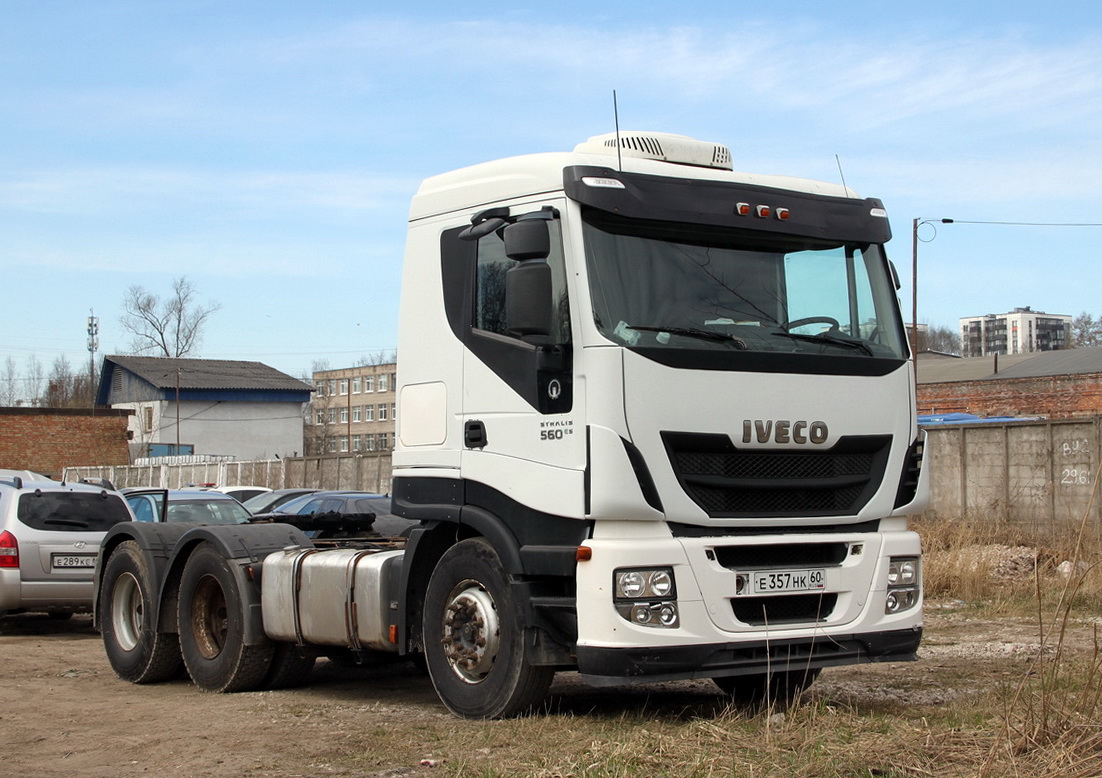 Псковская область, № Е 357 НК 60 — IVECO Stralis ('2012) 560