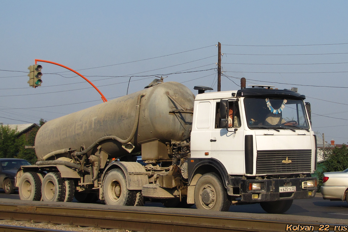 Алтайский край, № К 625 ТХ 22 — МАЗ-54329