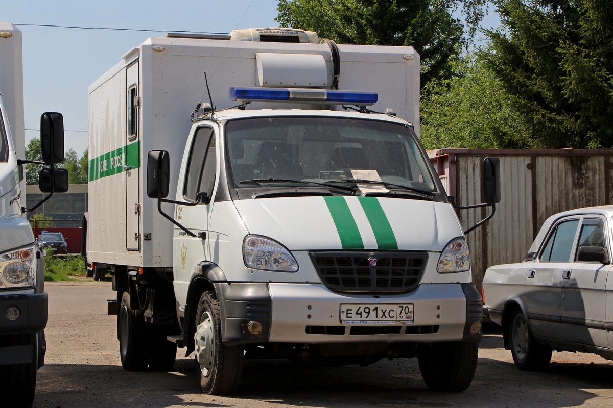 Томская область, № Е 491 ХС 70 — ГАЗ-33106 "Валдай"