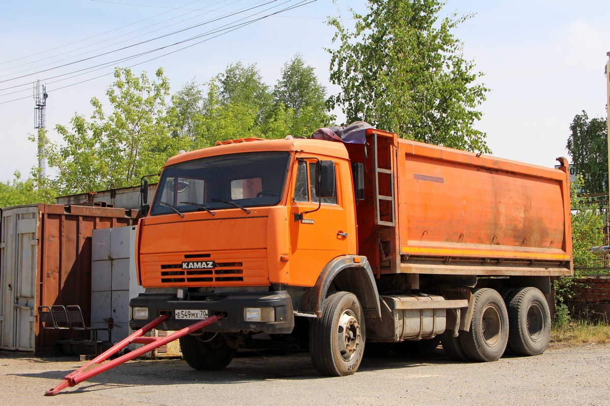 Томская область, № Е 549 МХ 70 — КамАЗ-65115 (общая модель)