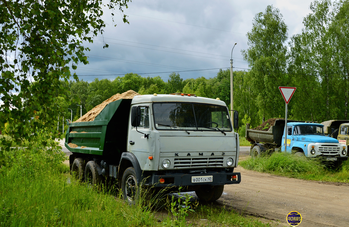 Калужская область, № В 001 СК 40 — КамАЗ-55111 [551110]