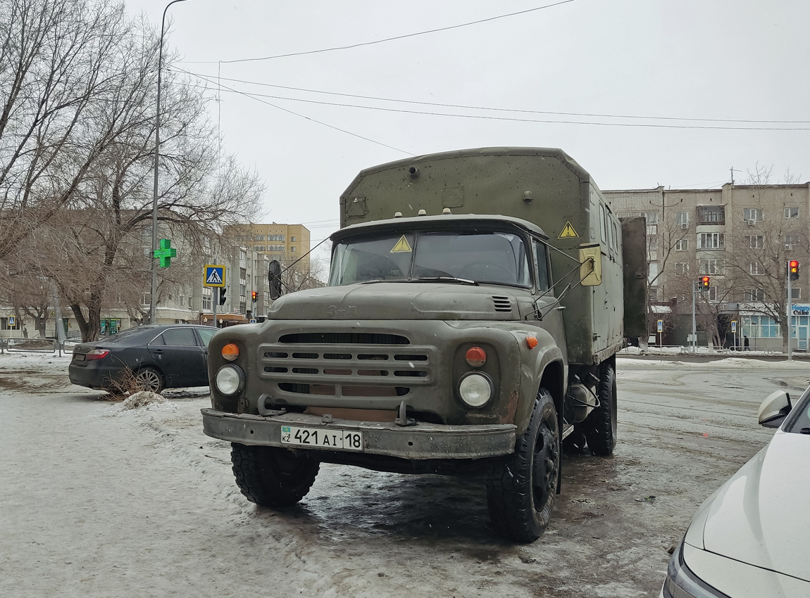 Абайская область, № 421 AI 18 — ЗИЛ-431410