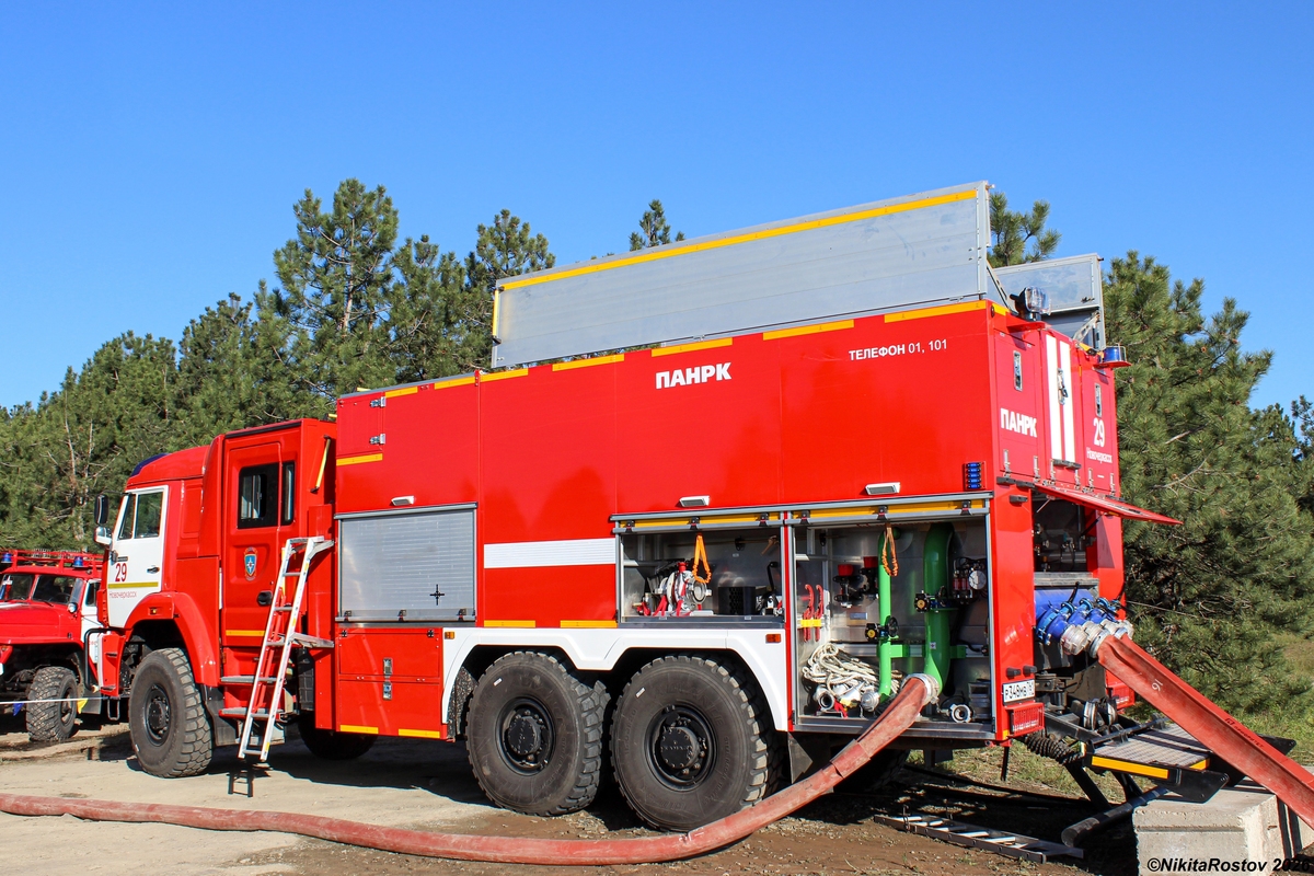 Ростовская область, № Р 348 МВ 761 — КамАЗ-65222 (общая модель)