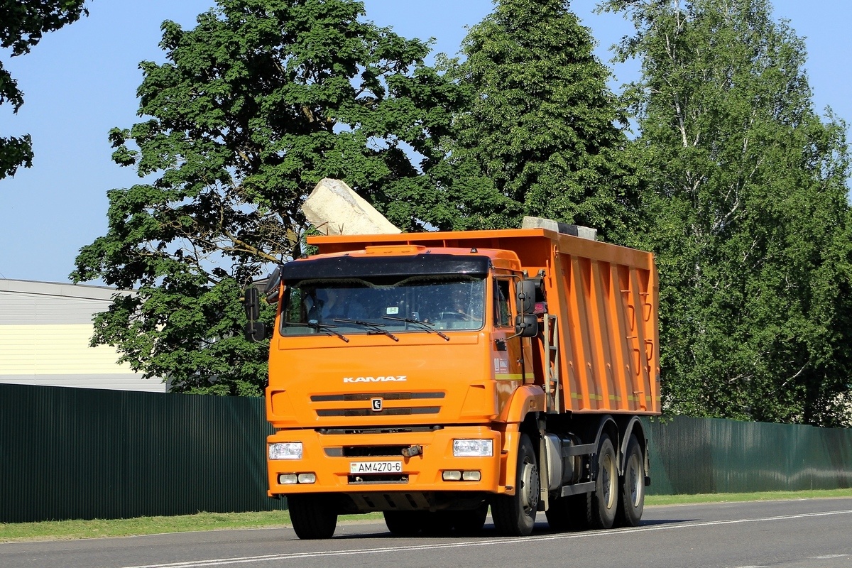 Могилёвская область, № АМ 4270-6 — КамАЗ-6520 (общая модель)