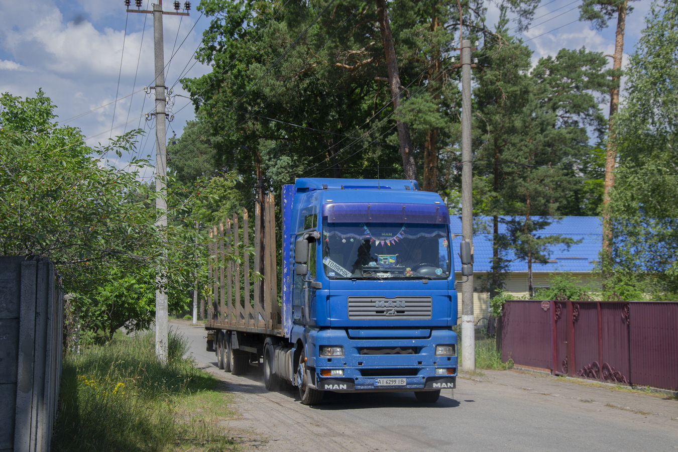 Киевская область, № АІ 6299 ІВ — MAN TGA 18.440
