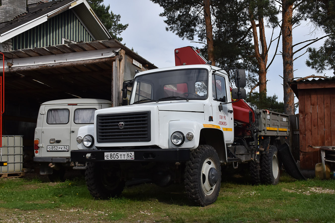 Рязанская область, № Е 805 ТТ 62 — ГАЗ-33086 «Земляк»