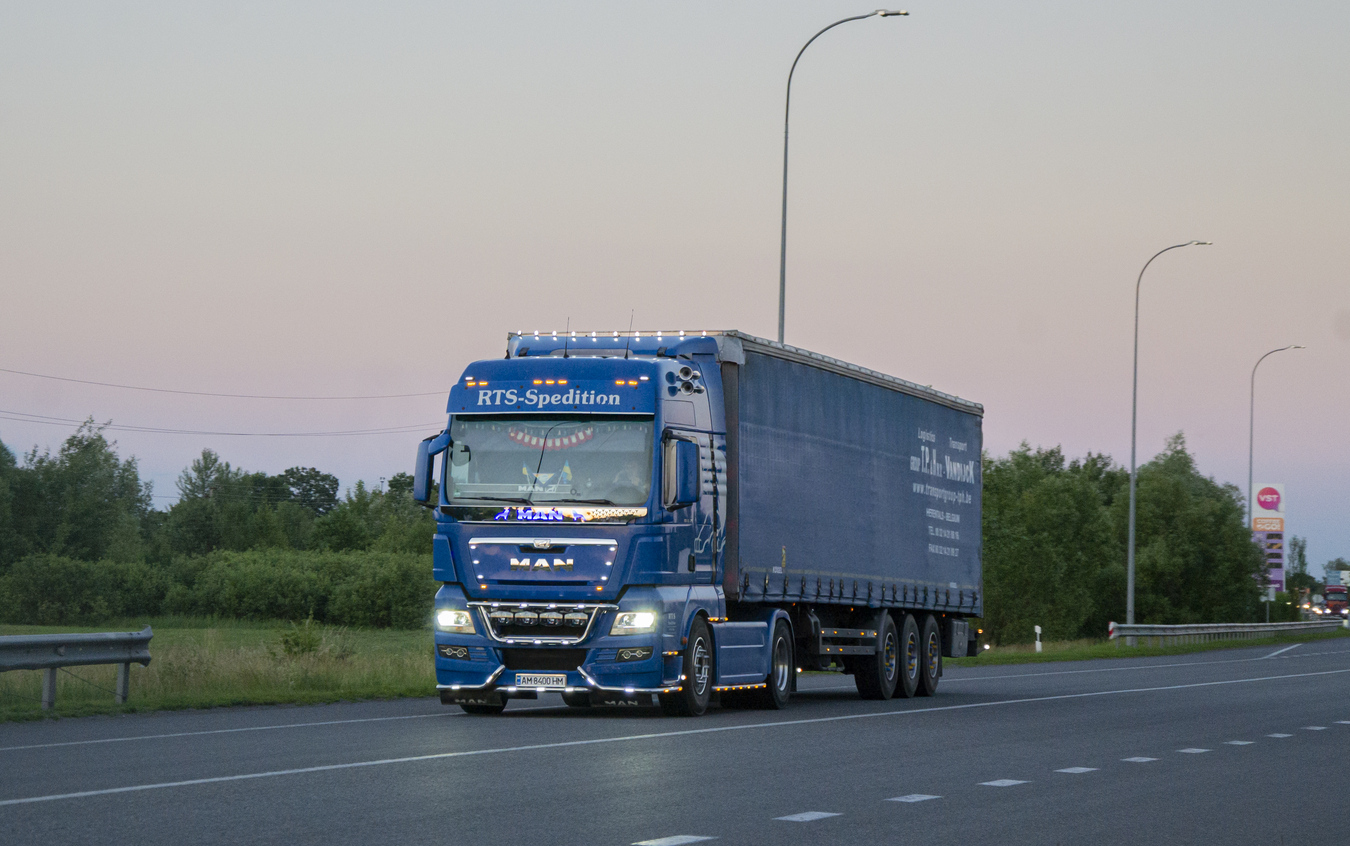 Житомирская область, № АМ 8400 НМ — MAN TGX ('2012) 18.480