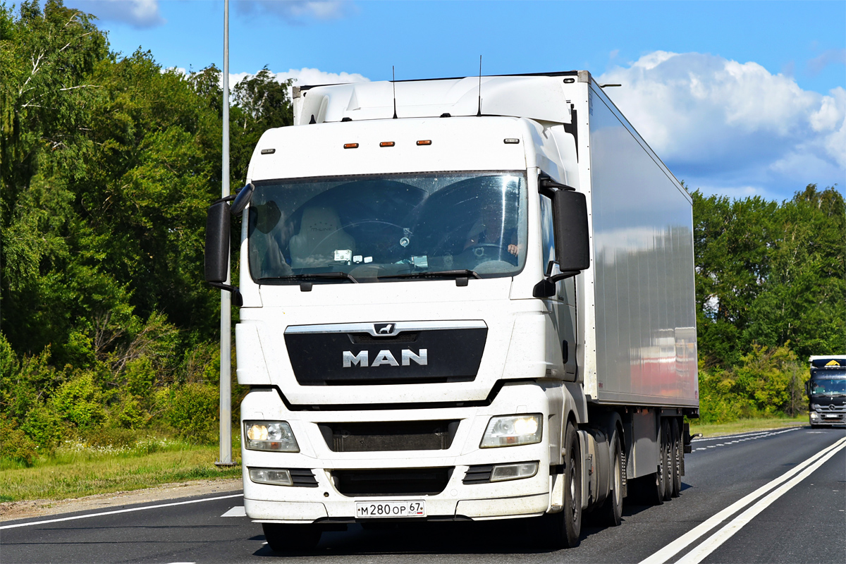 Смоленская область, № М 280 ОР 67 — MAN TGX ('2007) 18.480