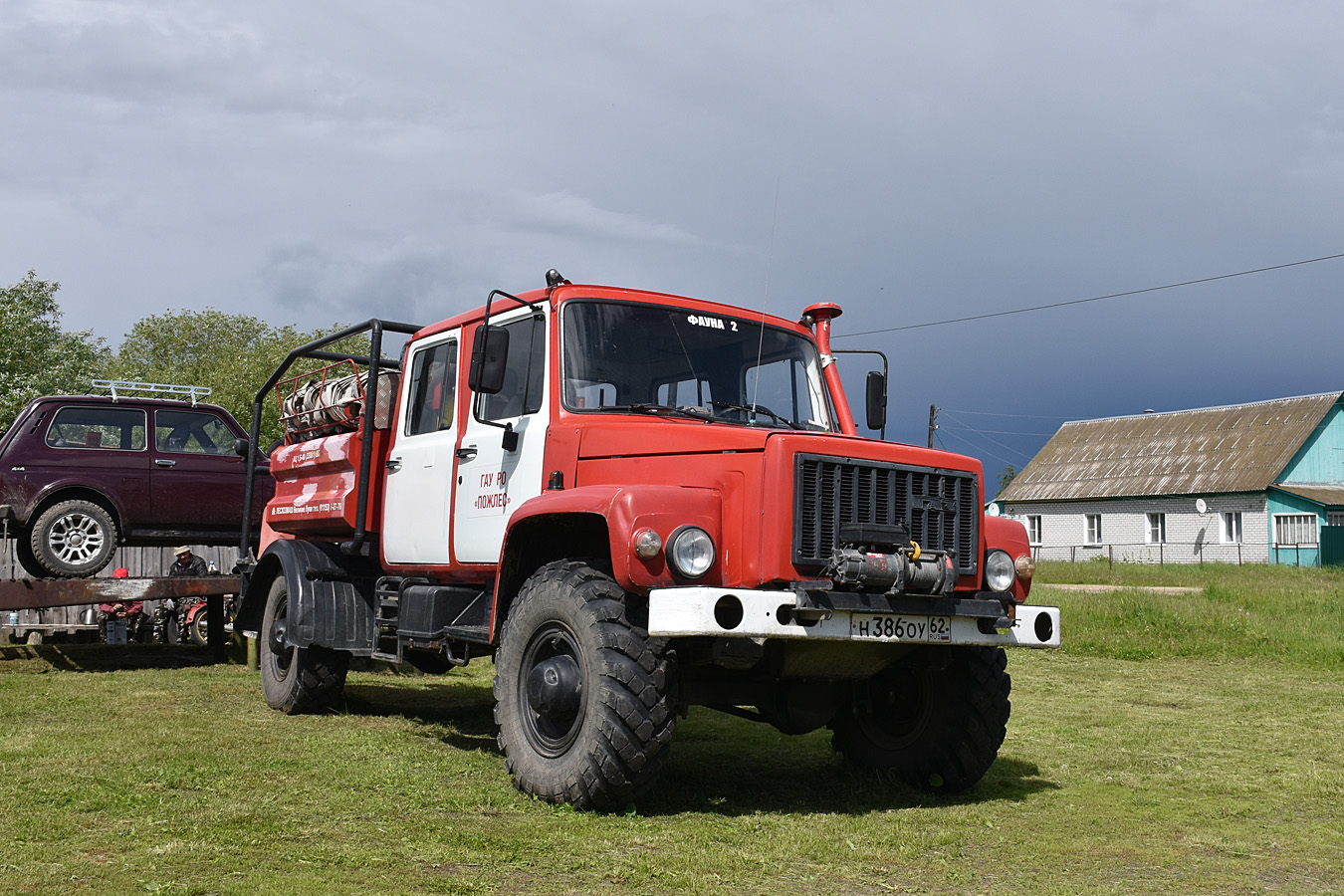 Рязанская область, № Н 386 ОУ 62 — ГАЗ-33081 «Садко»