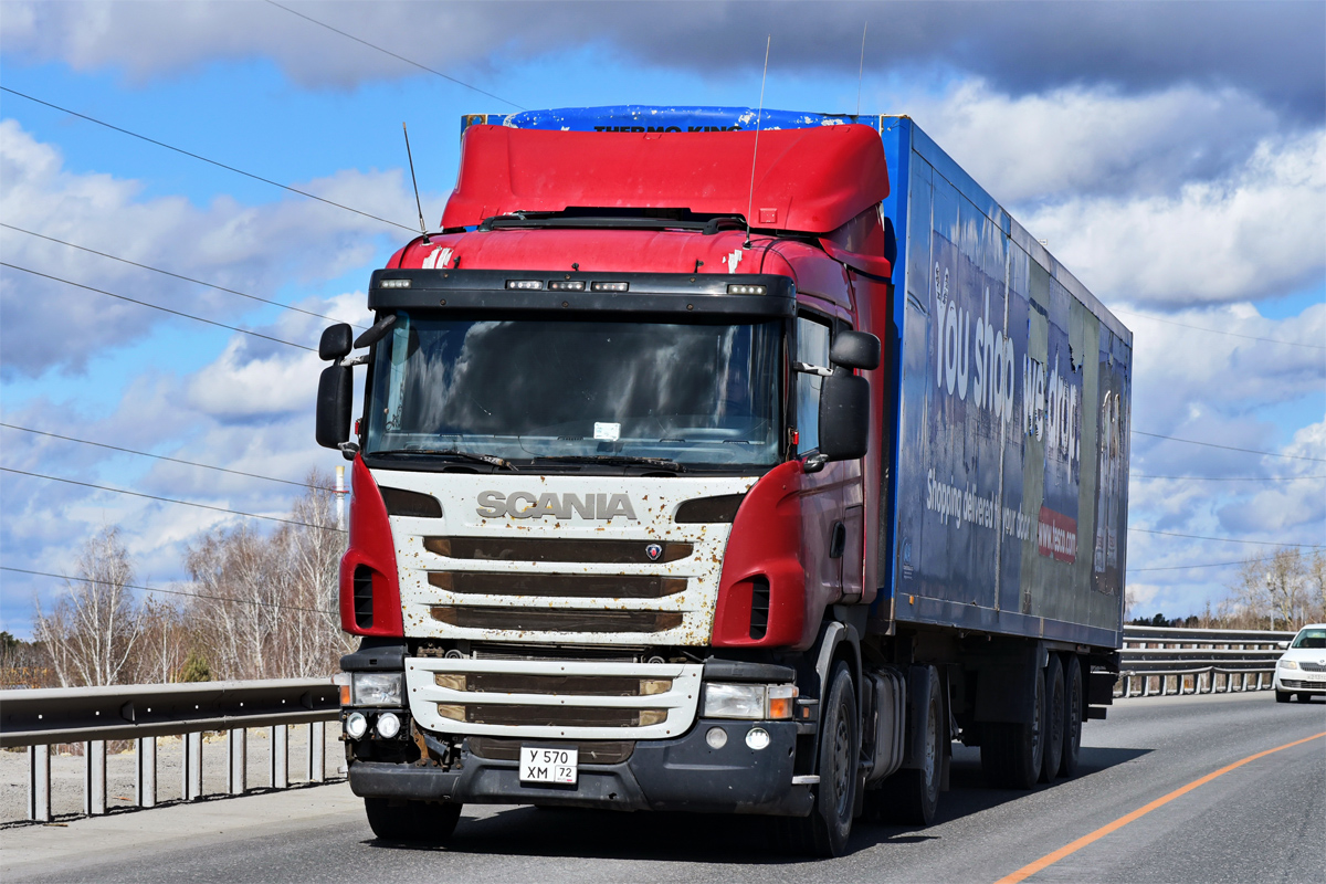 Тюменская область, № У 570 ХМ 72 — Scania ('2009) G400