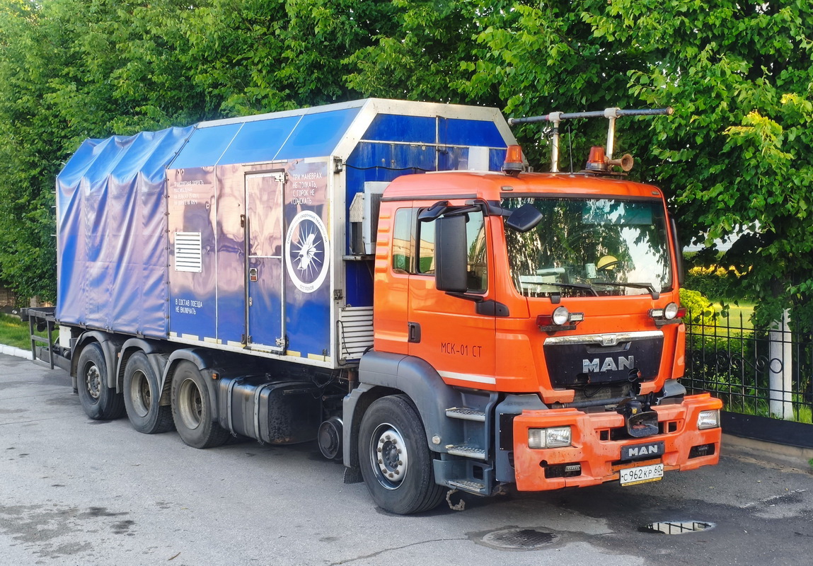 Псковская область, № С 962 КР 60 — MAN TGS (общая модель)