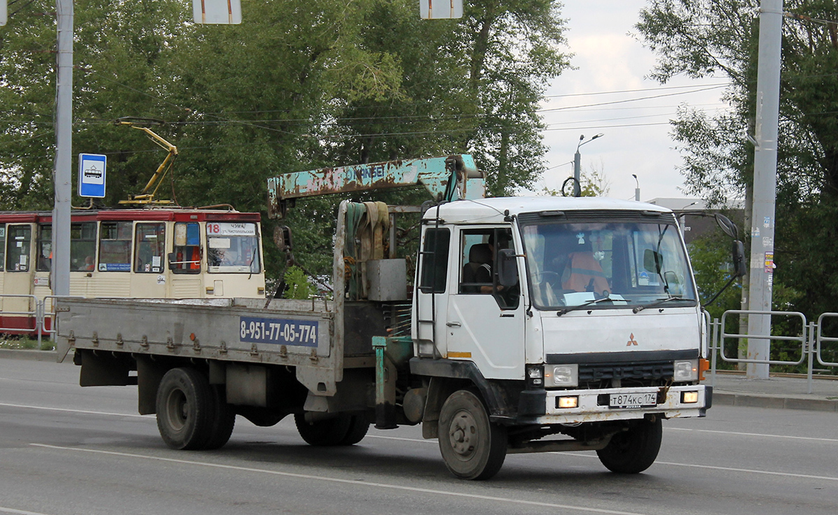 Челябинская область, № Т 874 КС 174 — Mitsubishi Fuso Fighter