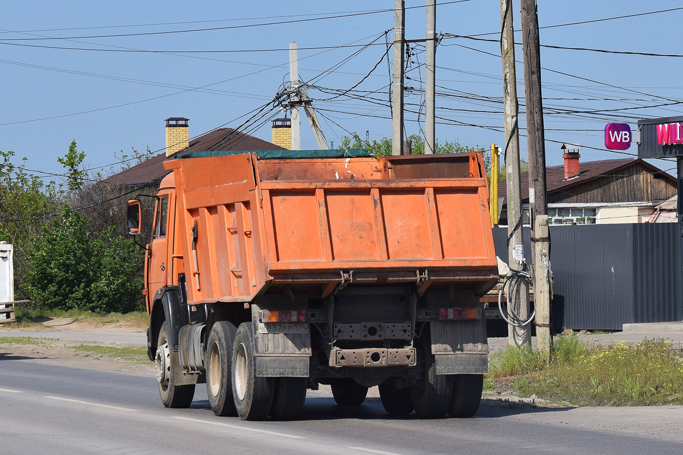 Волгоградская область, № К 837 РР 134 — КамАЗ-65115-D3(97)