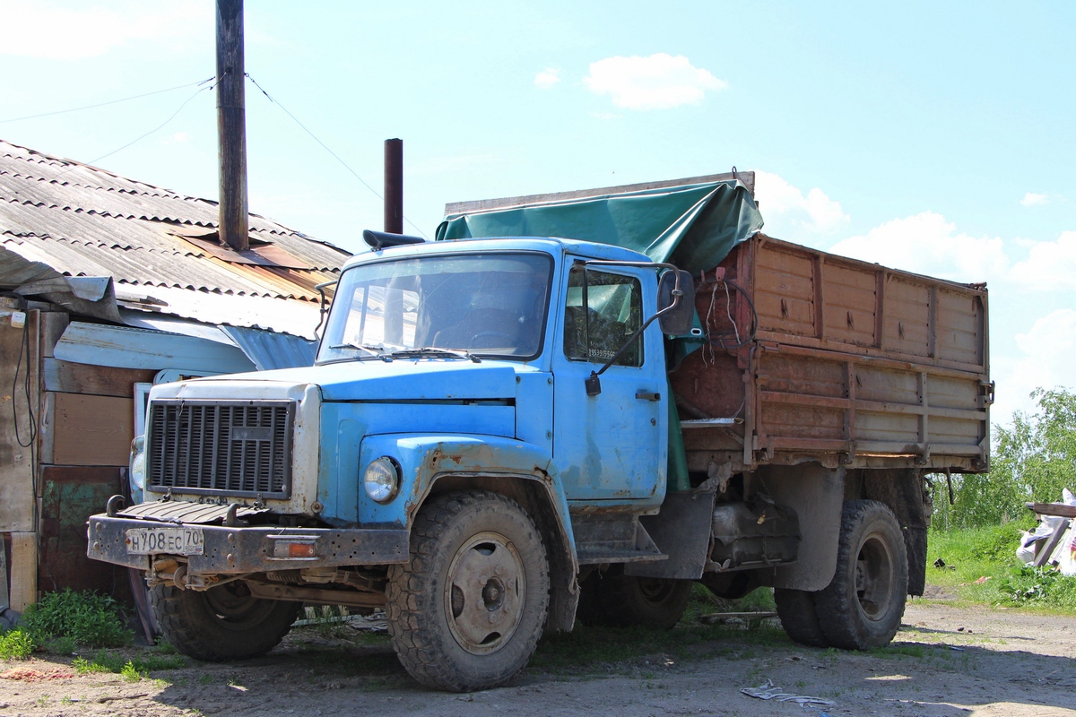 Томская область, № Н 708 ЕС 70 — ГАЗ-3307