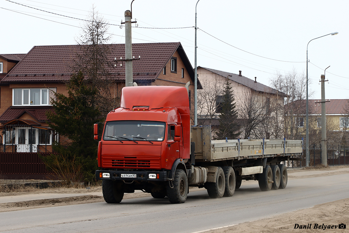 Ненецкий автономный округ, № А 414 АМ 83 — КамАЗ-53228-13 [53228N]