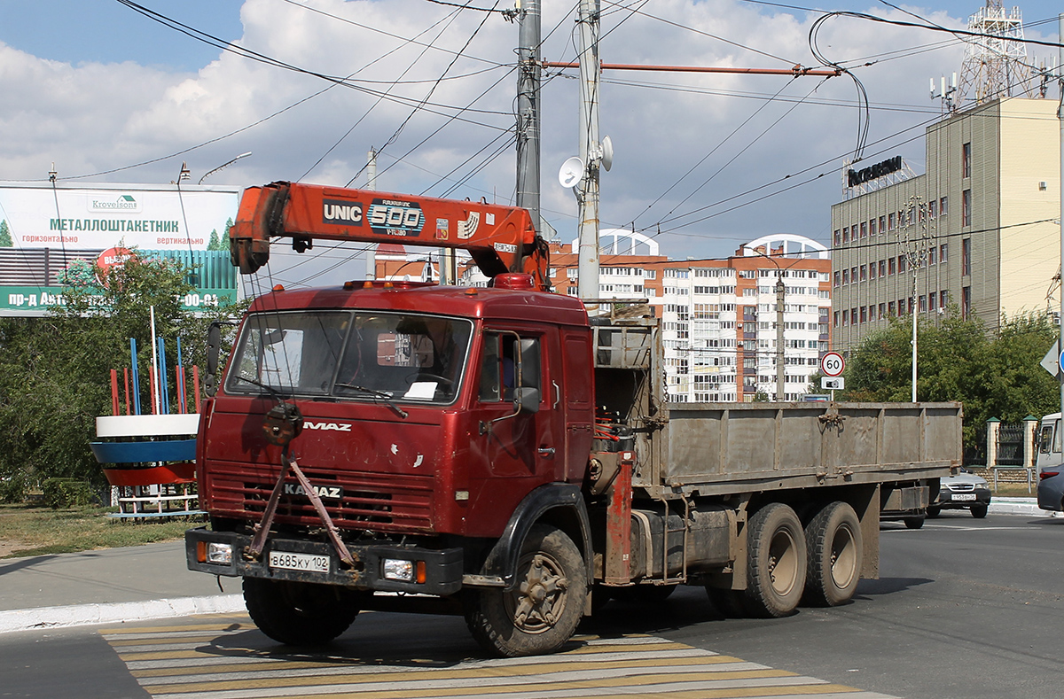 Башкортостан, № В 685 КУ 102 — КамАЗ-53212