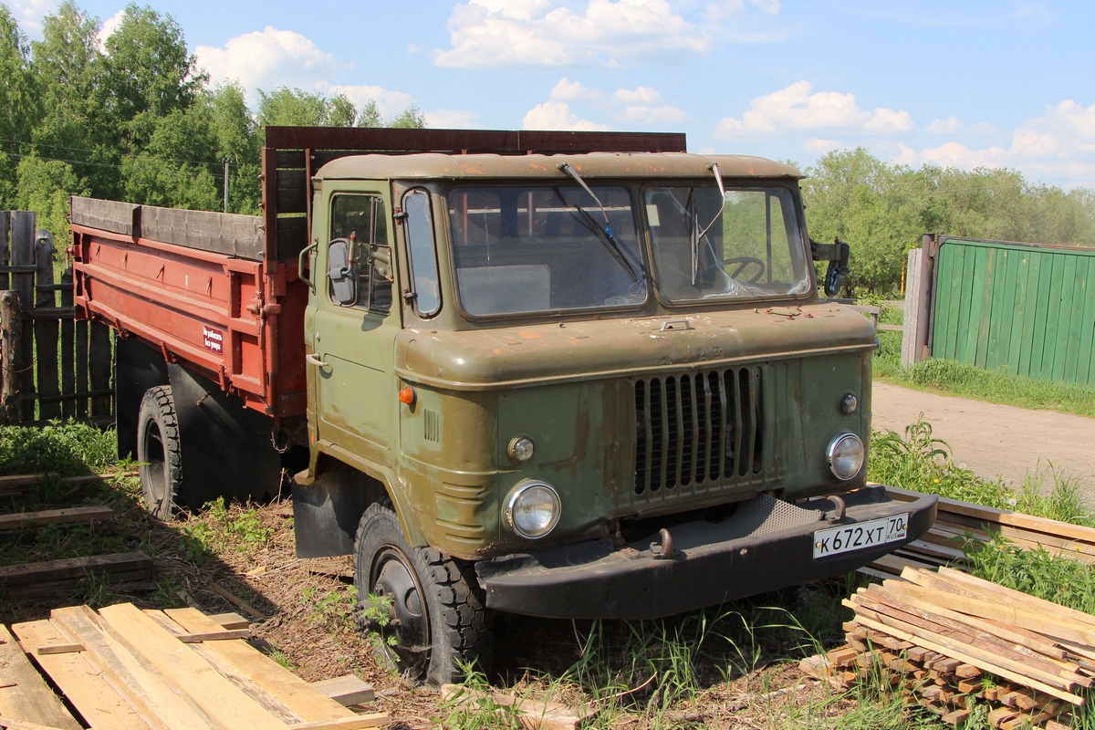 Томская область, № К 672 ХТ 70 — ГАЗ-66-31