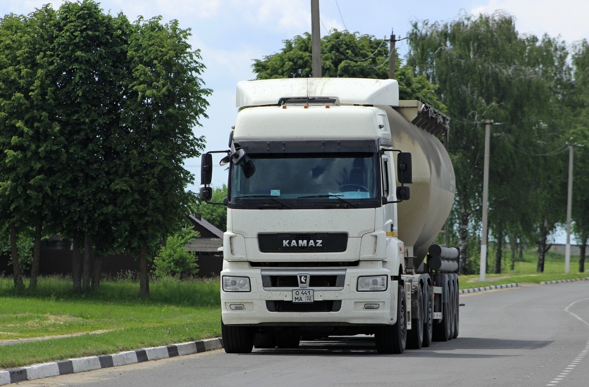 Брянская область, № О 441 МА 32 — КамАЗ-65209-S5(87)