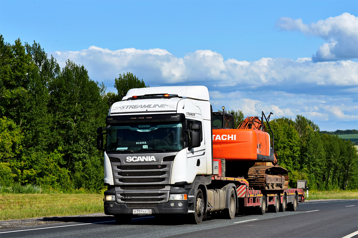 Марий Эл, № У 199 ХА 12 — Scania ('2013) R440