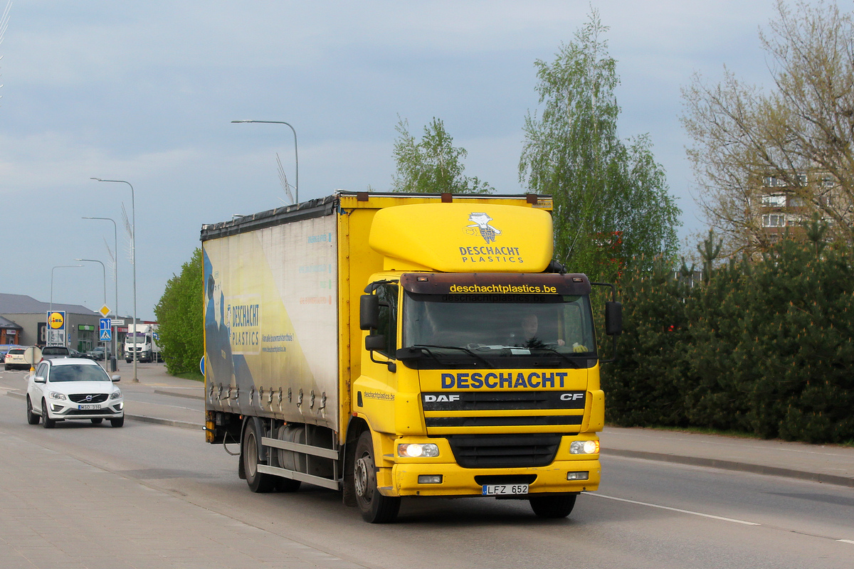Литва, № LFZ 652 — DAF CF75 FA