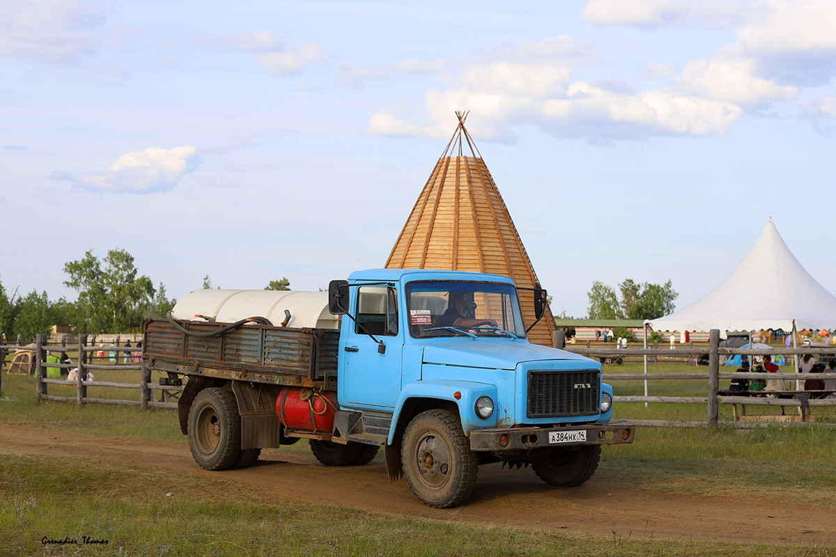 Саха (Якутия), № А 384 НХ 14 — ГАЗ-3307