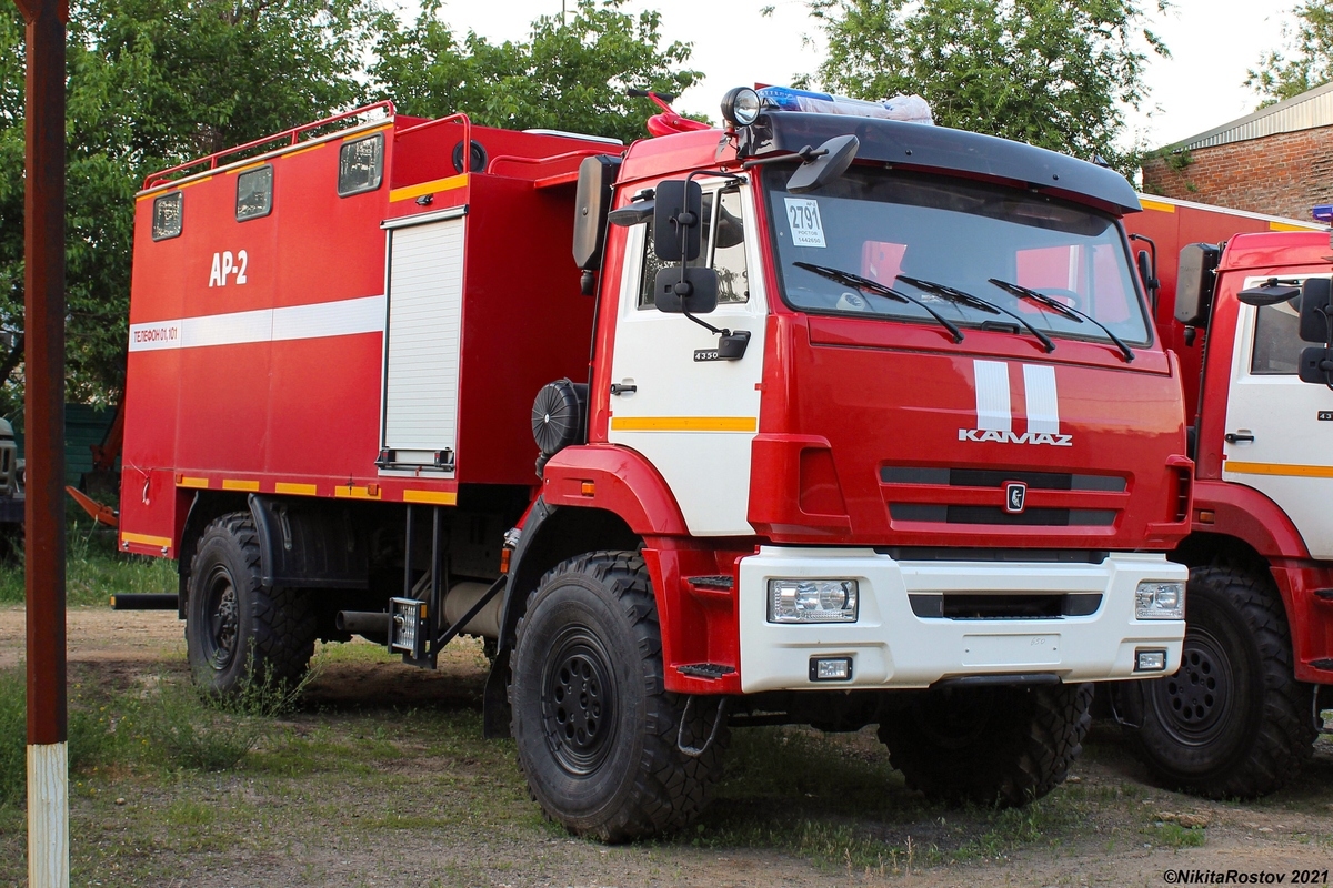 Ростовская область, № В 417 ЕА 761 — КамАЗ-43502-D5(66)