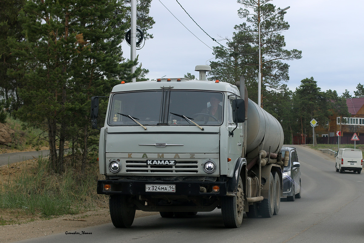 Саха (Якутия), № Х 324 МА 14 — КамАЗ-53215 [532150]