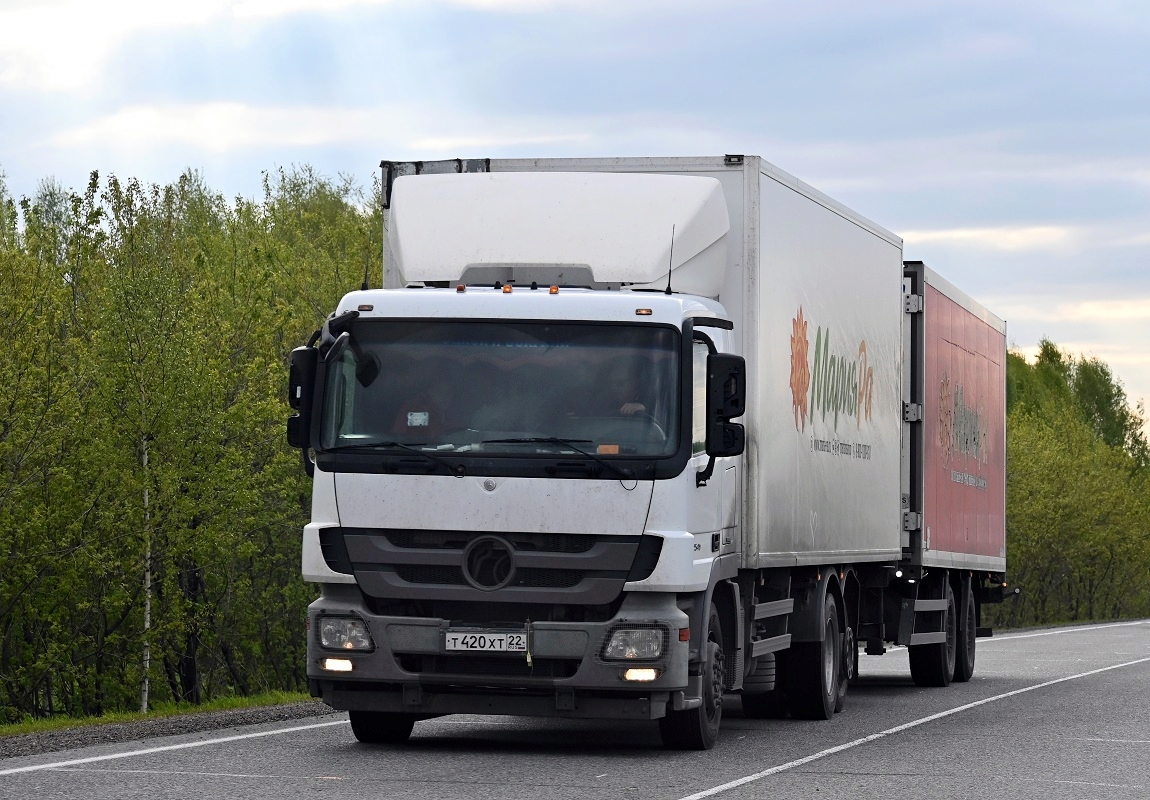 Алтайский край, № Т 420 ХТ 22 — Mercedes-Benz Actros '09 2541 [Z9M]