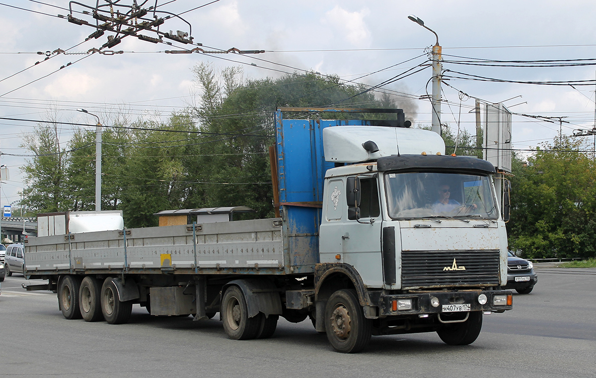 Челябинская область, № Н 407 УВ 174 — МАЗ-54323