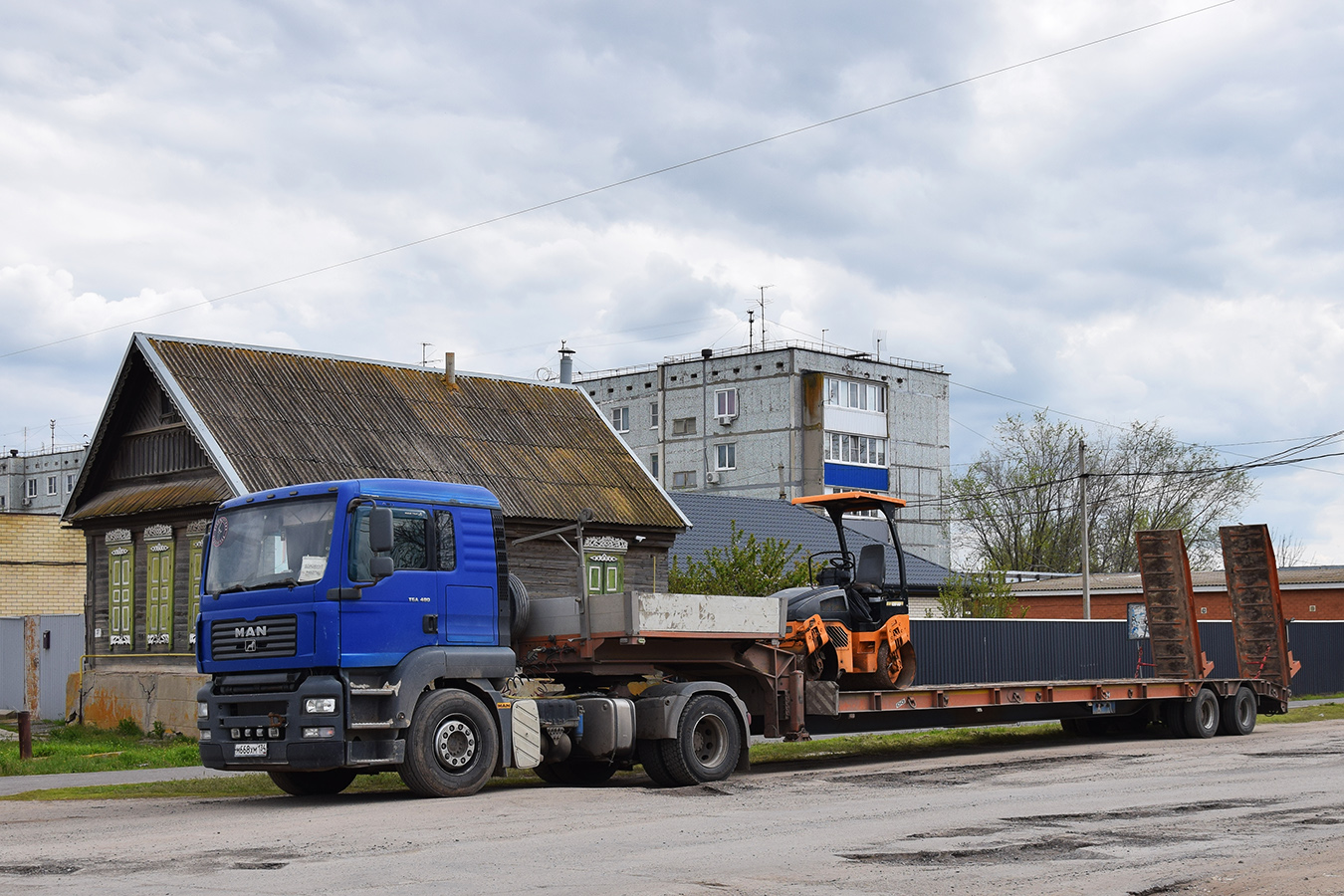 Волгоградская область, № М 668 ХМ 134 — MAN TGA 18.480