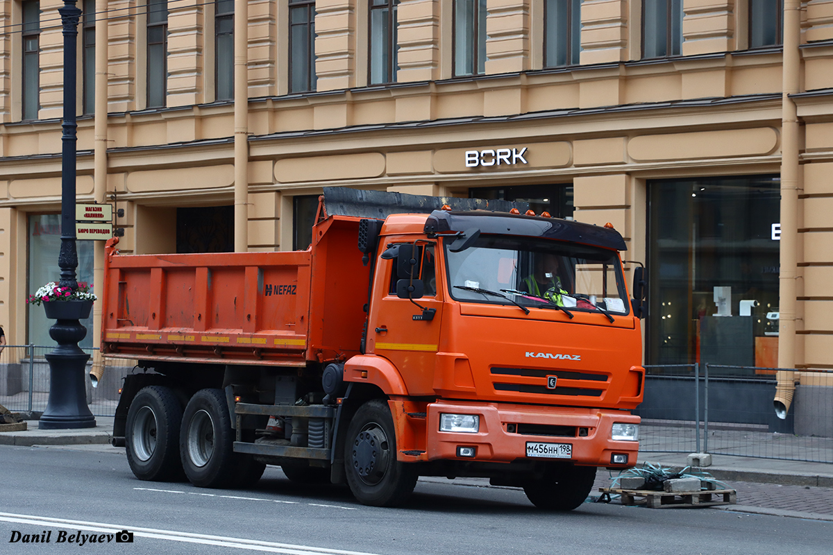 Санкт-Петербург, № М 456 НН 198 — КамАЗ-65115-A5(48)