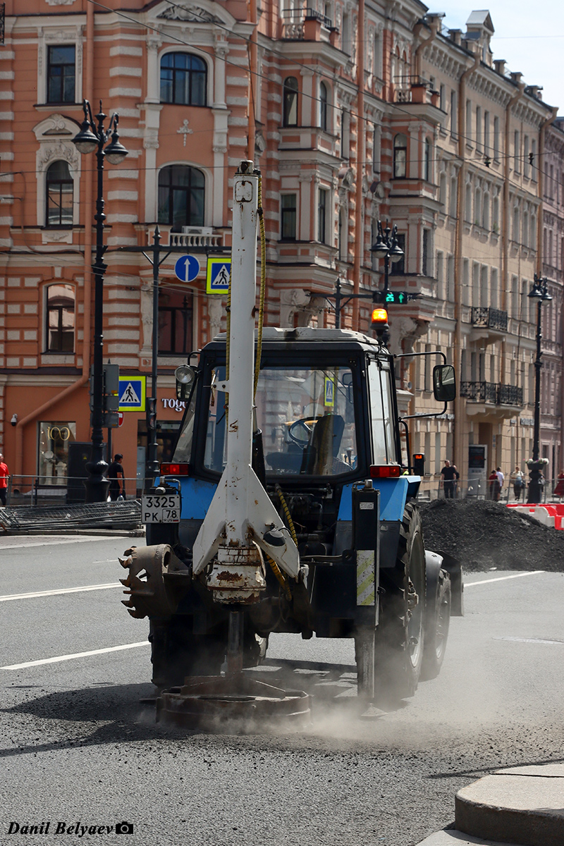 Санкт-Петербург, № 3325 РК 78 — Беларус-82.1