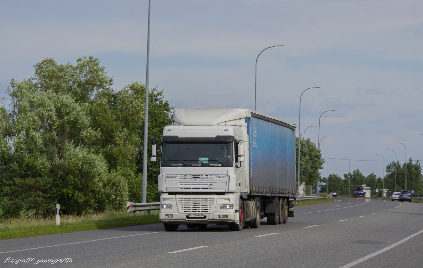 Житомирская область, № ВІ 2149 ЕМ — DAF XF95 FT