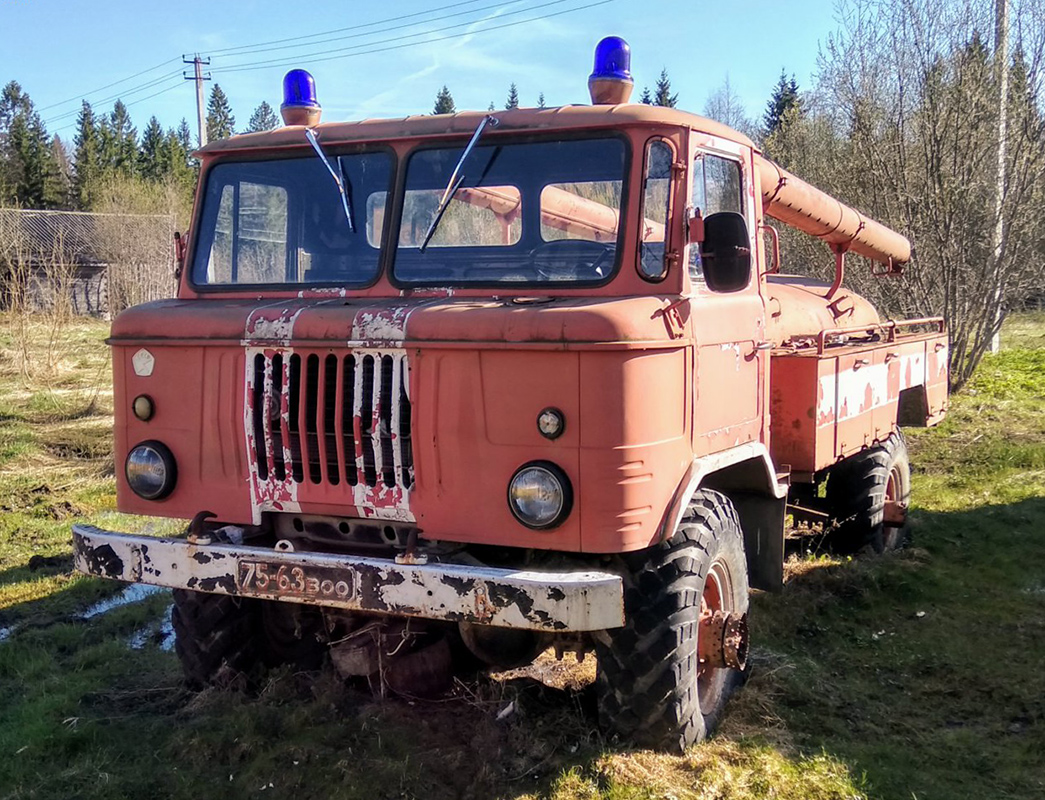 Вологодская область, № 75-63 ВОО — ГАЗ-66 (общая модель)