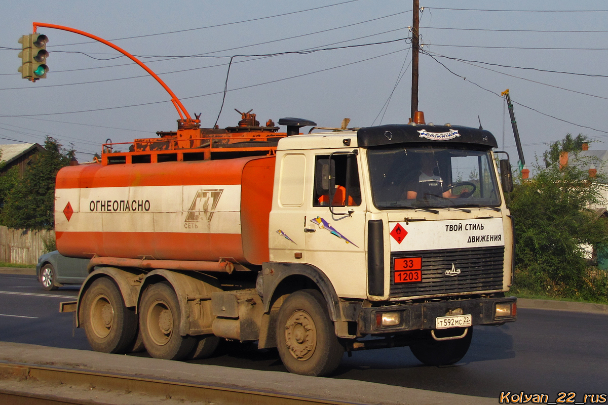 Алтайский край, № Т 592 МС 22 — МАЗ-64229