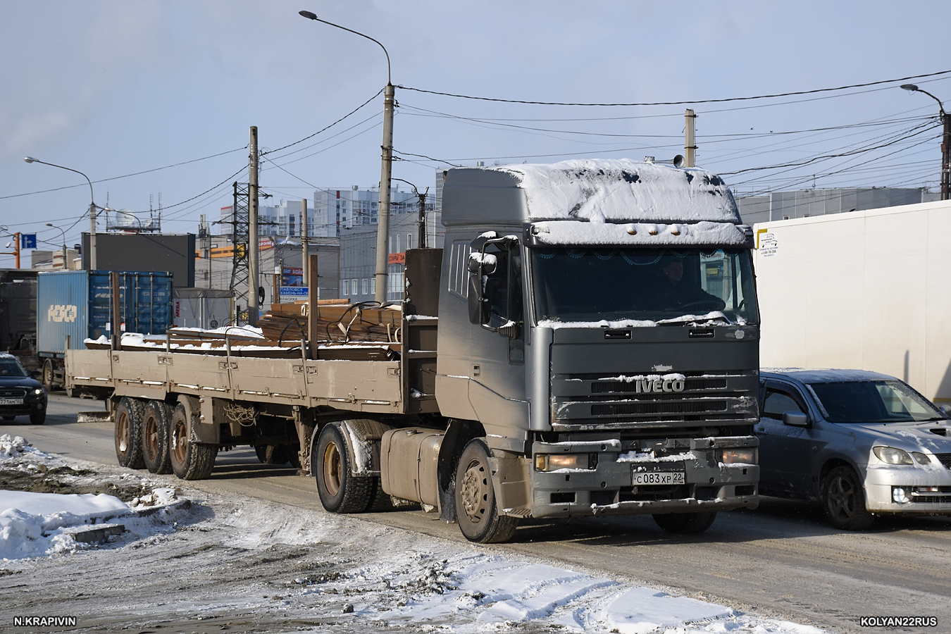 Алтайский край, № С 083 ХР 22 — IVECO EuroStar