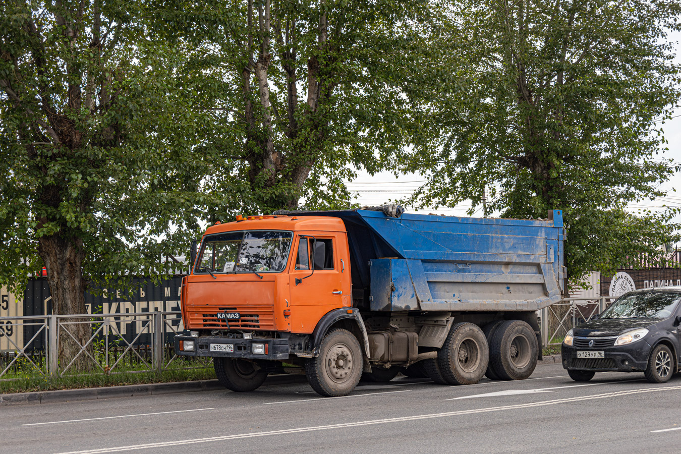 Свердловская область, № Н 678 СН 196 — КамАЗ-54115 [541150]