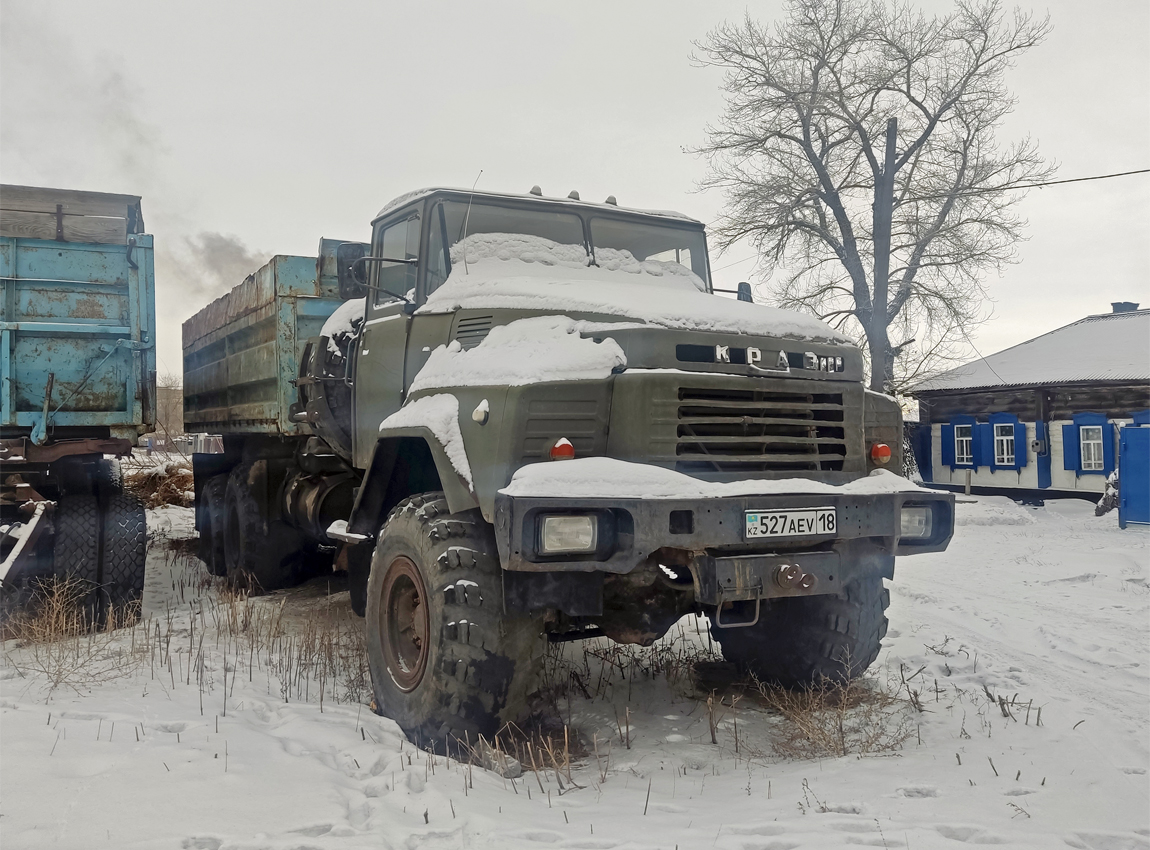 Абайская область, № 527 AEV 18 — КрАЗ-260