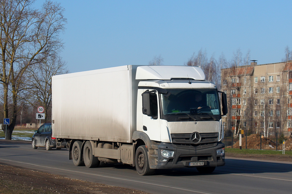 Литва, № NOE 149 — Mercedes-Benz Antos (общ.м)