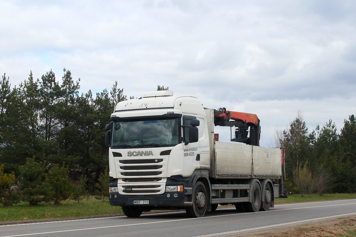 Литва, № MRF 711 — Scania ('2013) R450