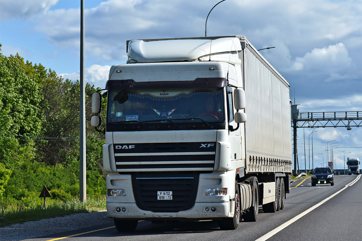 Марий Эл, № У 612 ВВ 12 — DAF XF105 FT