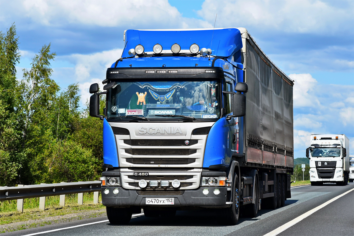 Нижегородская область, № О 470 УХ 152 — Scania ('2013) G480